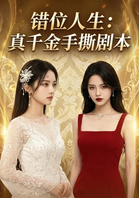 《错位人生：真千金手撕剧本（43集）AI短剧（夸克网盘）》短剧封面