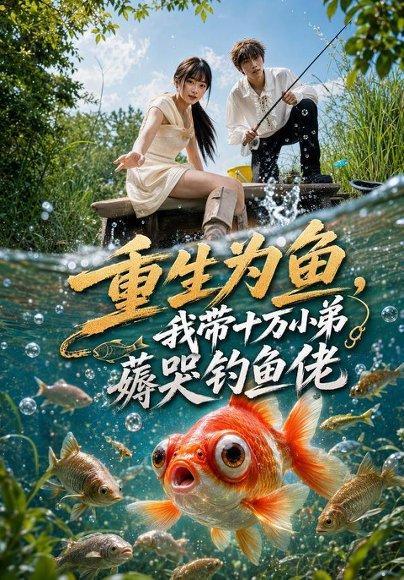 《重生为鱼，我带十万小弟薅哭钓鱼佬（71集）桑帅臣＆李诗语（百度网盘）》短剧封面