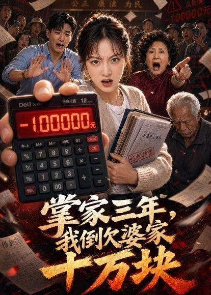 掌家三年，我倒欠婆家十万块（82集）Ai短剧（百度网盘）封面图 - 家庭短剧