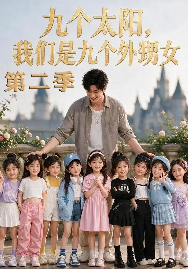 《九个太阳,我们是九个外甥女第二季(48集)(夸克网盘)》短剧封面