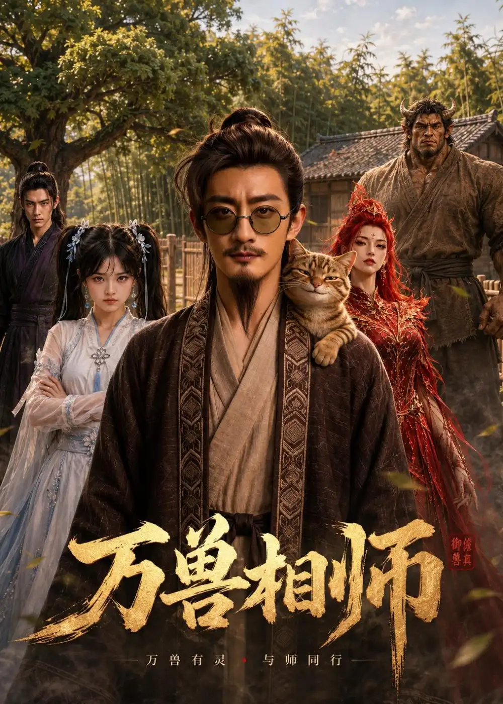 《万兽相师（43集）（夸克网盘）》短剧封面