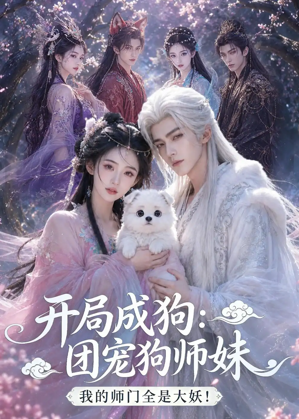 《开局成狗:团宠狗师妹,我的师门全是大妖!(68集)》短剧封面