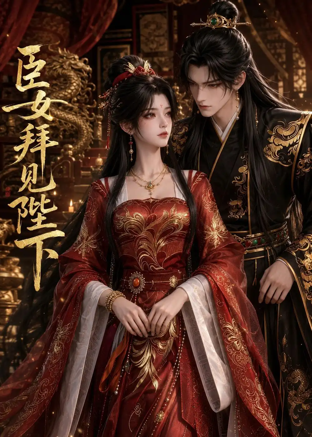 《臣女拜见陛下（30集）动漫》短剧封面