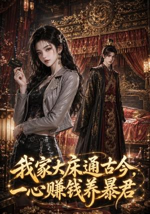 《我家大床通古今，一心赚钱养暴君》短剧封面