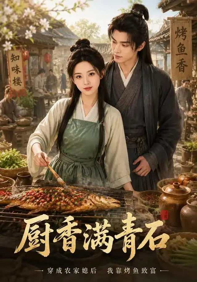 《厨香满青石(81集)(夸克网盘)》短剧封面