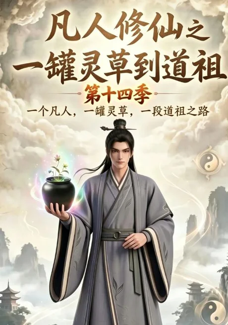 《凡人修仙之一罐灵草到道祖第十四季（110集）（夸克网盘）》短剧封面