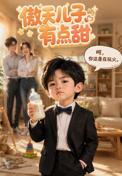 《傲天儿子有点甜》短剧封面