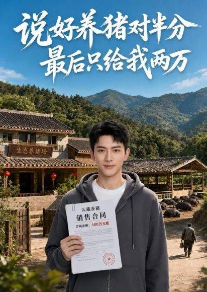 说好养猪对半分最后只给我两万（42集）（百度网盘）封面