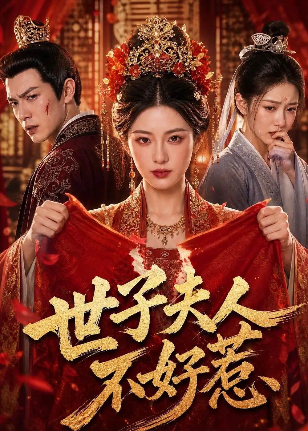 《世子夫人不好惹（67集） AI短剧（夸克网盘）》短剧封面