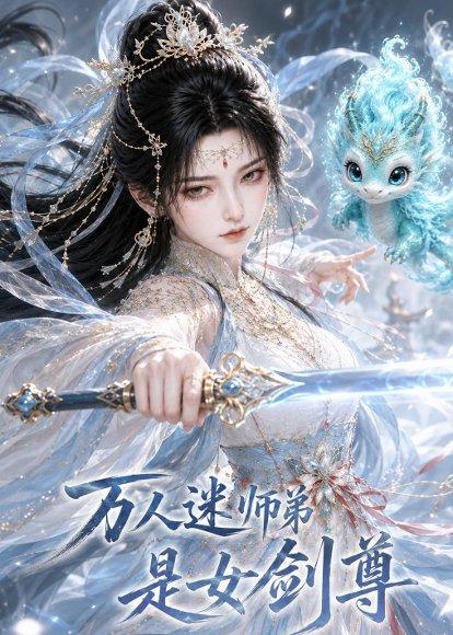 《万人迷师弟是女剑尊（48集）（百度网盘）》短剧封面