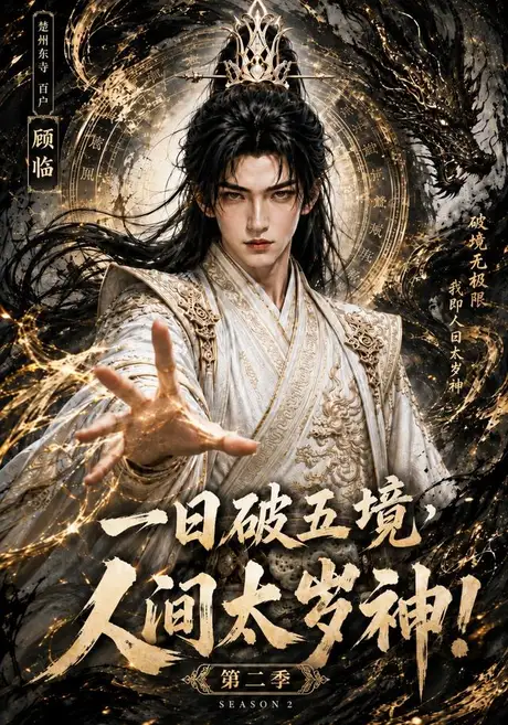 《一日破五境：人间太岁神!第二季（116集）Ai短剧（百度网盘）》短剧封面