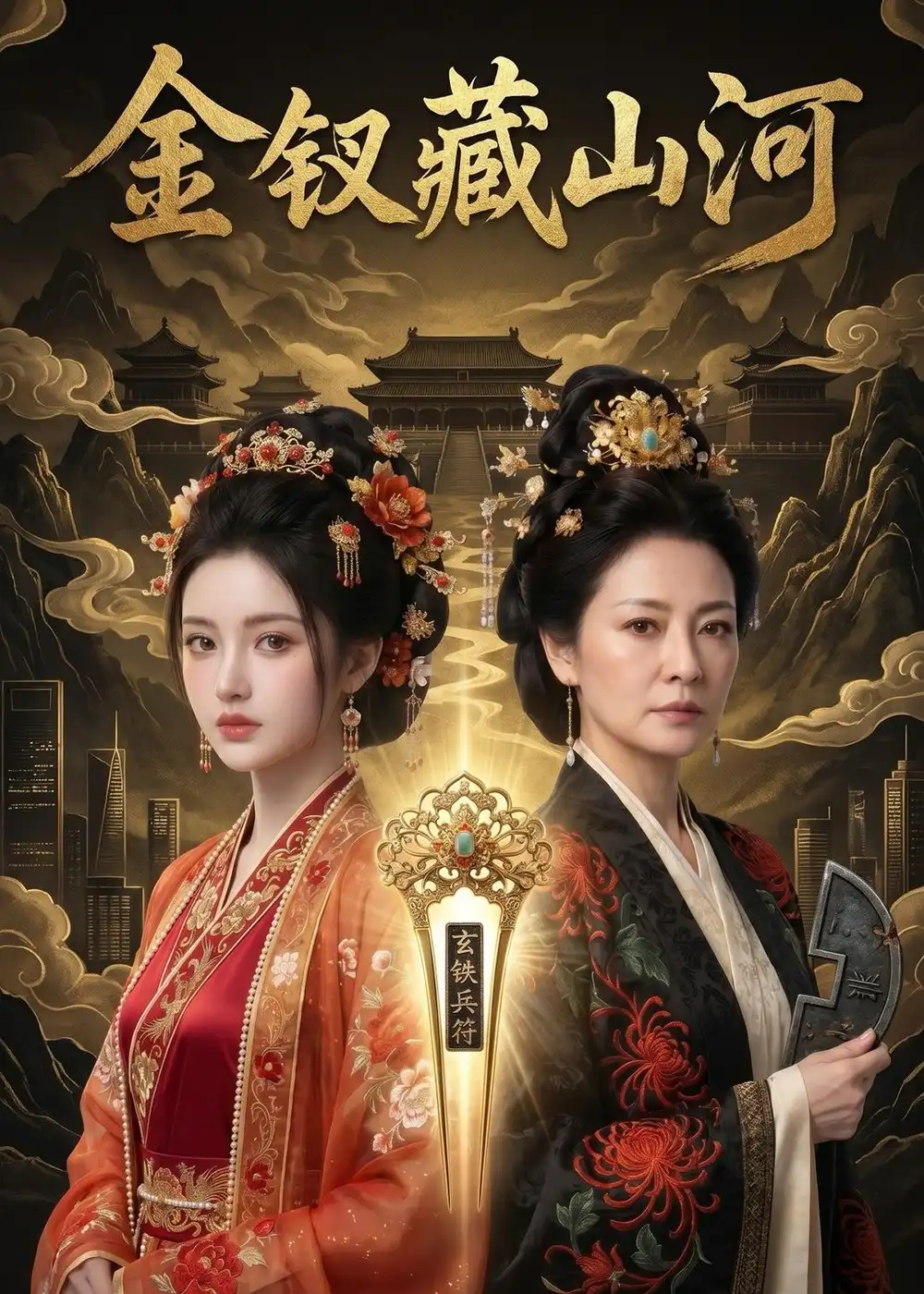 《金钗藏山河（51集）（夸克网盘）》短剧封面
