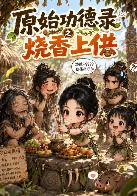 《原始功德录之烧香上供(168集)(夸克网盘)》短剧封面