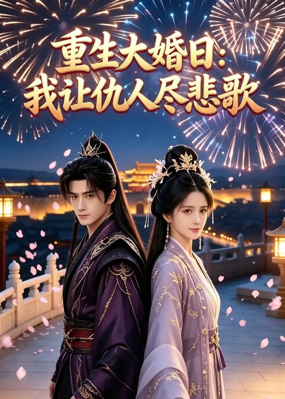 《重生大婚日：我让仇人尽悲歌（80集）AI短剧 (2026)》短剧封面
