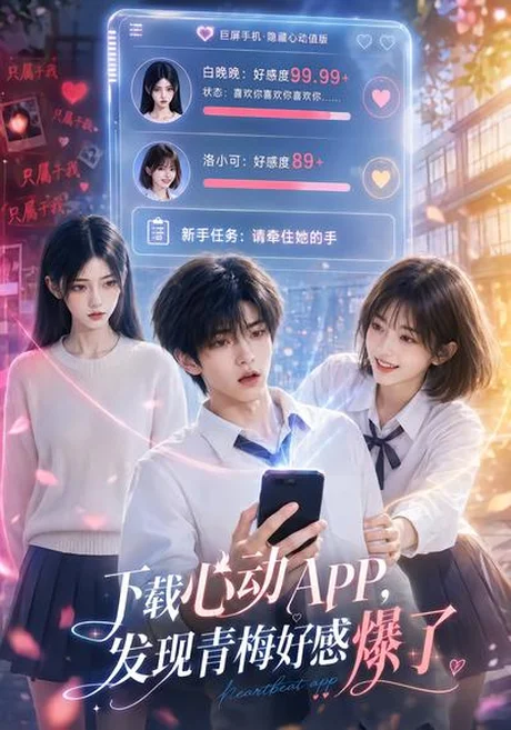 《下载心动APP,发现青梅好感爆了(64集)(夸克网盘)》短剧封面