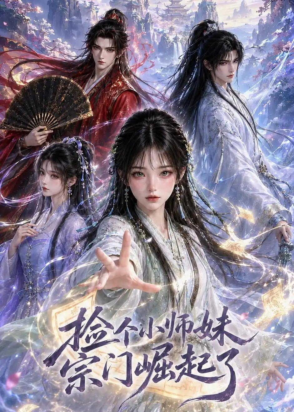 《捡个小师妹宗门崛起了(31集)AI短剧 (2026)》短剧封面
