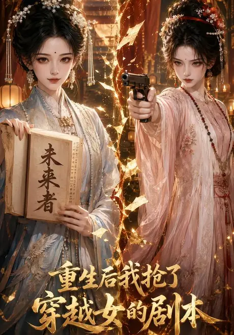 《重生后我抢了穿越女的剧本（60集）（夸克网盘）》短剧封面