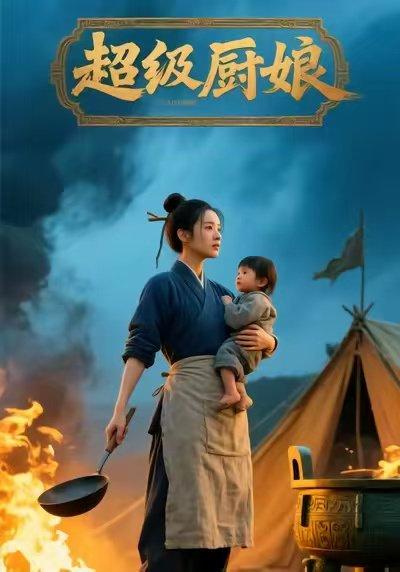 《超级厨娘（28集）Ai短剧（百度网盘）》短剧封面
