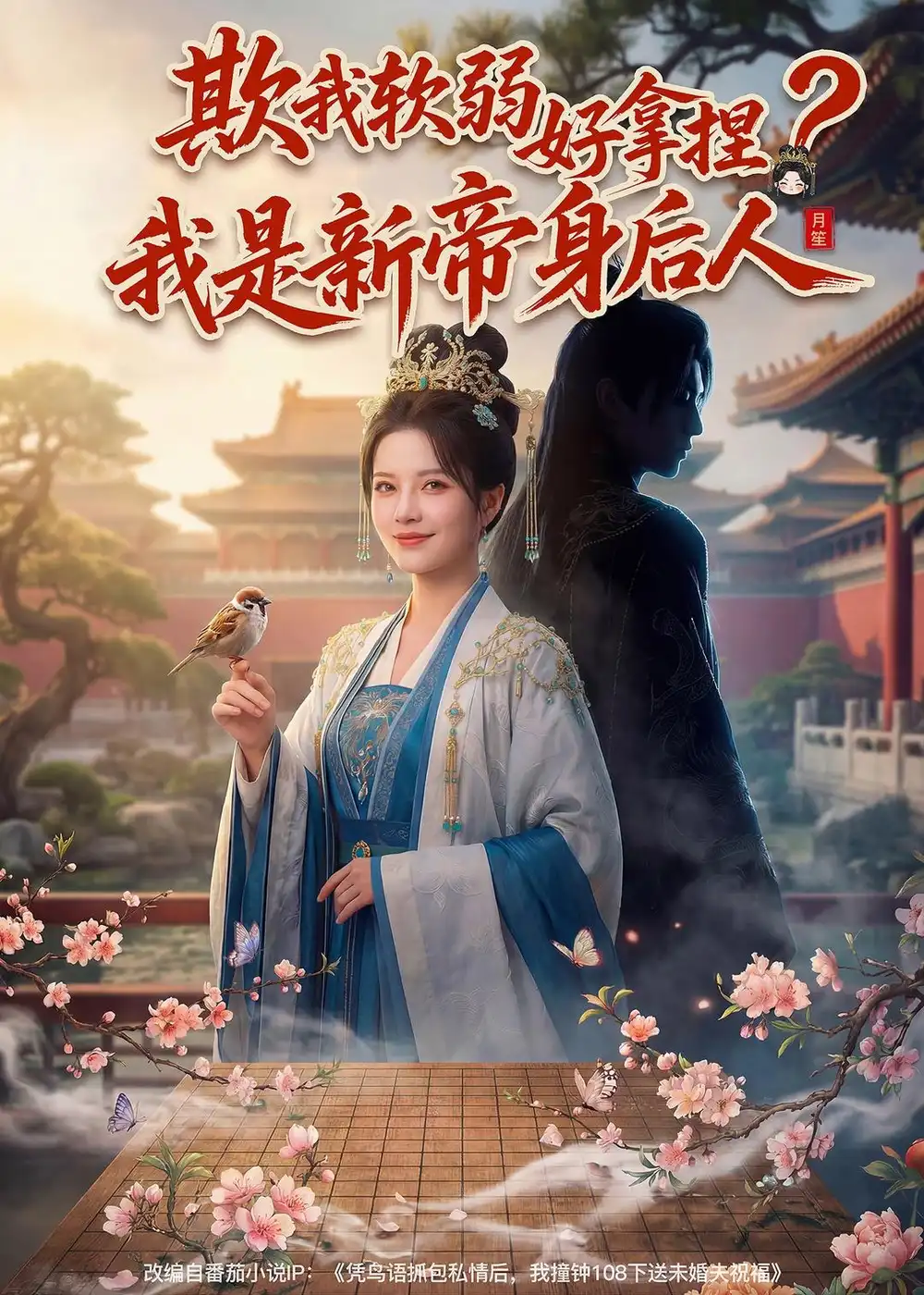 《欺我软弱好拿捏？我是新帝身后人（60集）（夸克网盘）》短剧封面