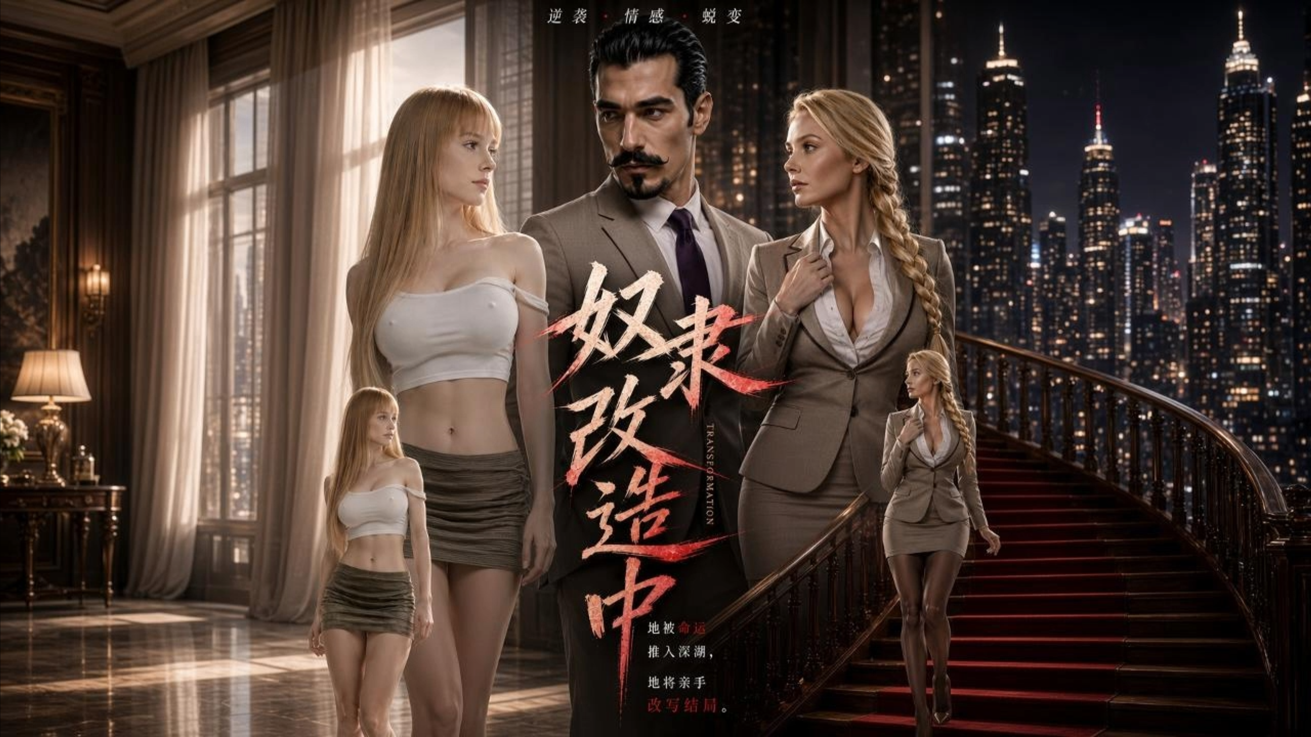 AI擦边短剧:奴隶改造 《AI擦边短剧:奴隶改造》短剧封面