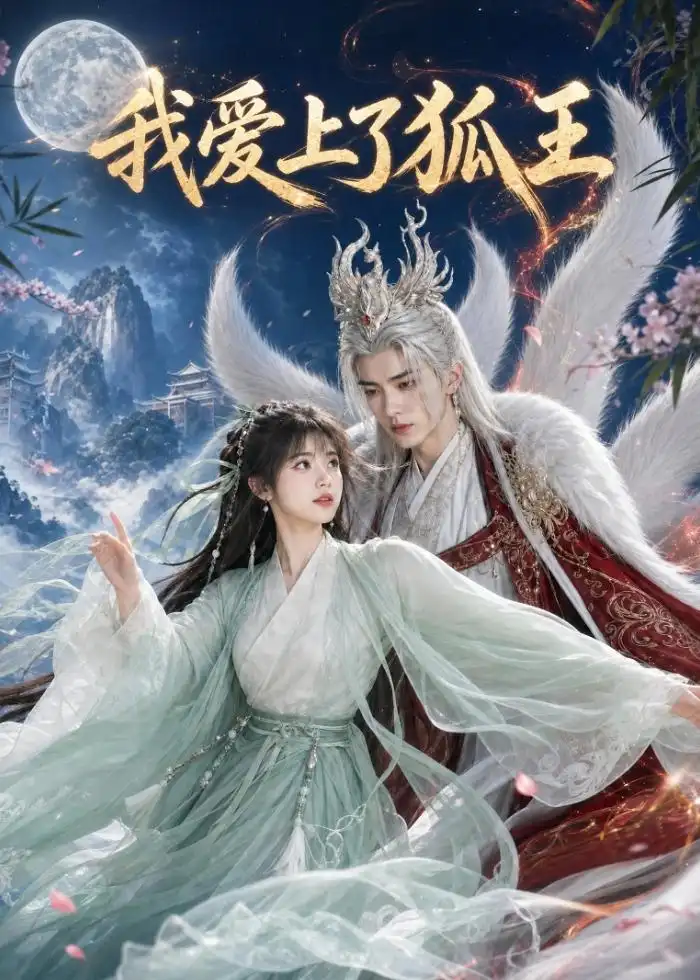 《我爱上了狐王（51集）AI短剧（夸克网盘）》短剧封面