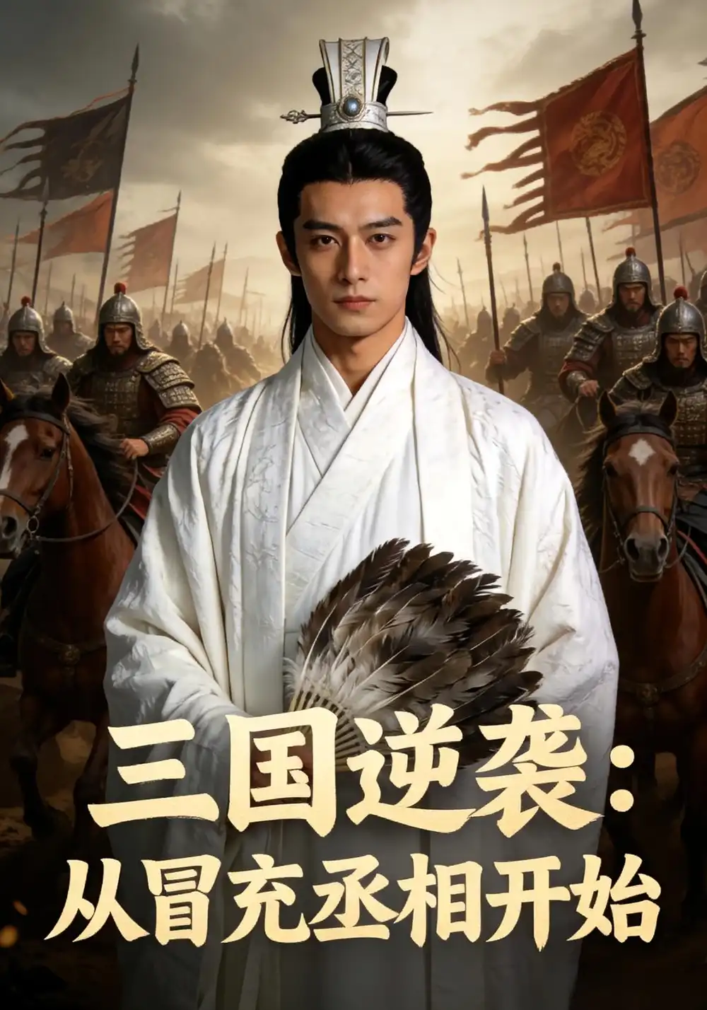 《三国逆袭:从冒充丞相开始(51集)Ai短剧(夸克网盘)》短剧封面