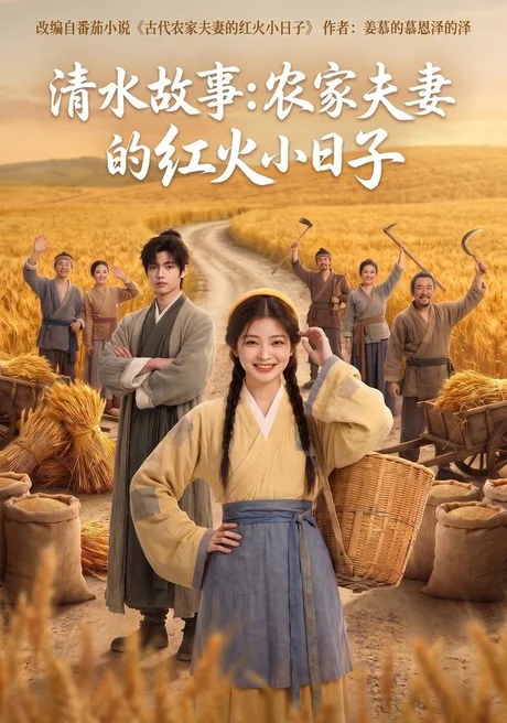 《清水故事：农家夫妻的红火小日子（108集）AI短剧 (2026)》短剧封面