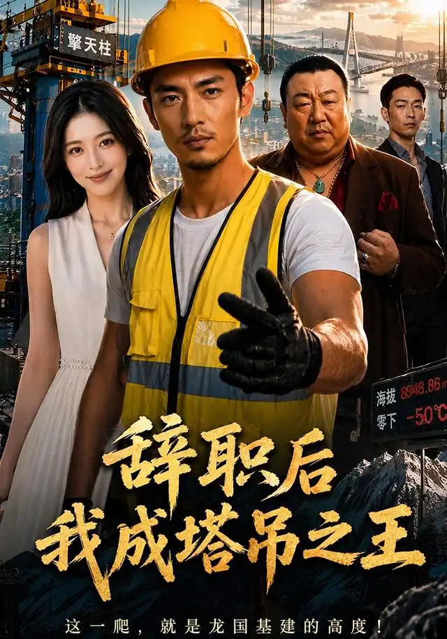 《辞职后我成塔吊之王（80集）AI短剧（夸克网盘）》短剧封面