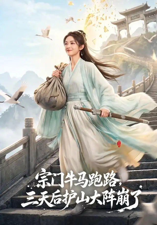 《宗门牛马跑路，三天后护山大阵崩了（66集）（夸克网盘）》短剧封面