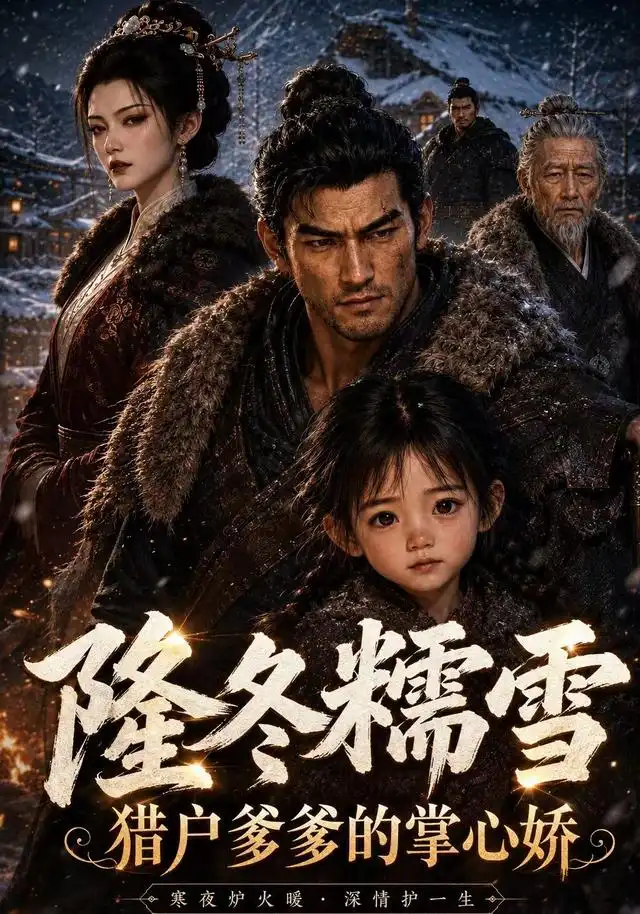 《隆冬糯雪：猎户爹爹的掌心娇（30集）（夸克网盘）》短剧封面