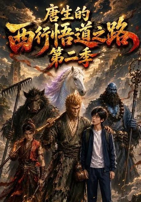 《唐生的西行悟道之路第二季（53集）AI短剧（百度网盘）》短剧封面