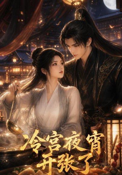 《冷宫夜宵开张了（53集）Ai短剧（百度网盘）》短剧封面