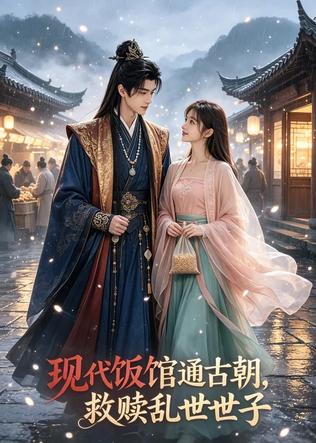 《现代饭馆通古朝,救赎乱世世子(18集)(夸克网盘)》短剧封面