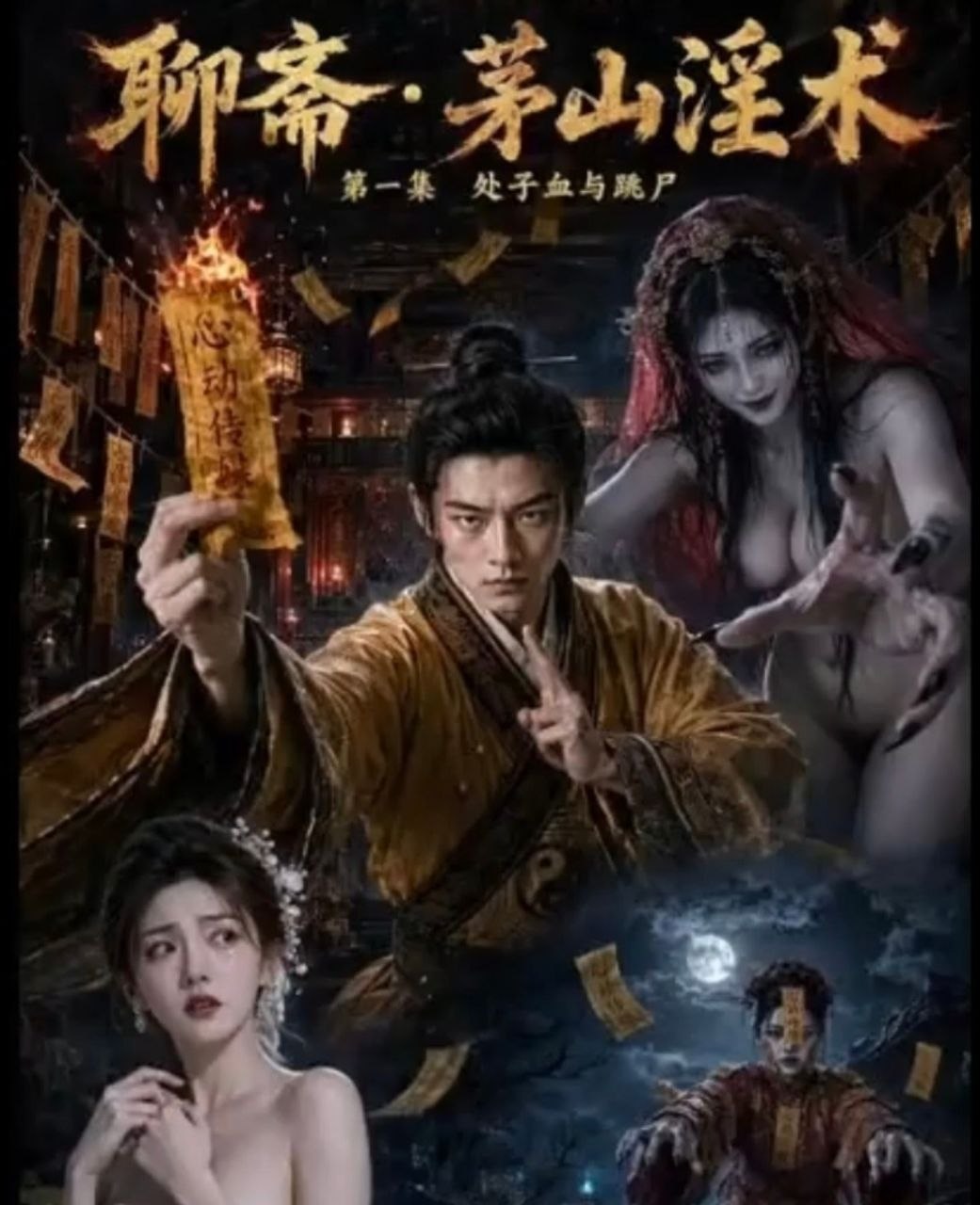 《AI擦边短剧：聊斋（迅雷网盘）》短剧封面