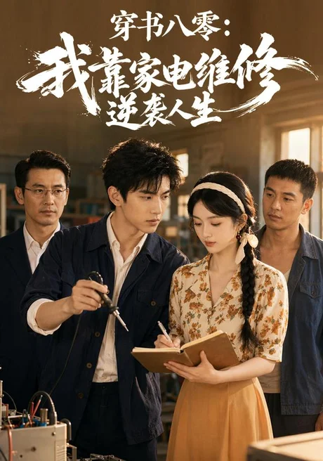 《穿书八零：我靠家电维修逆袭人生（50集）（夸克网盘）》短剧封面