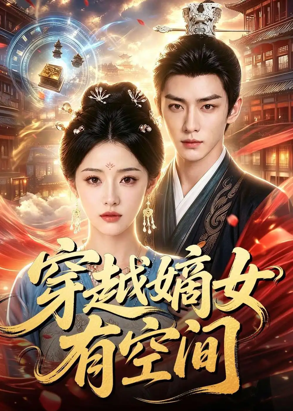 《穿越嫡女有空间(70集)(夸克网盘)》短剧封面