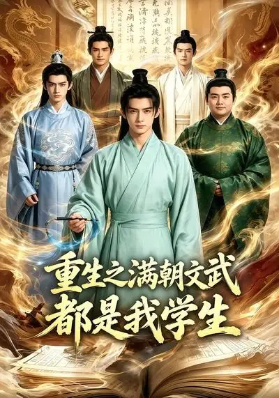 《重生之满朝文武都是我学生（60集）AI短剧 (2026)》短剧封面