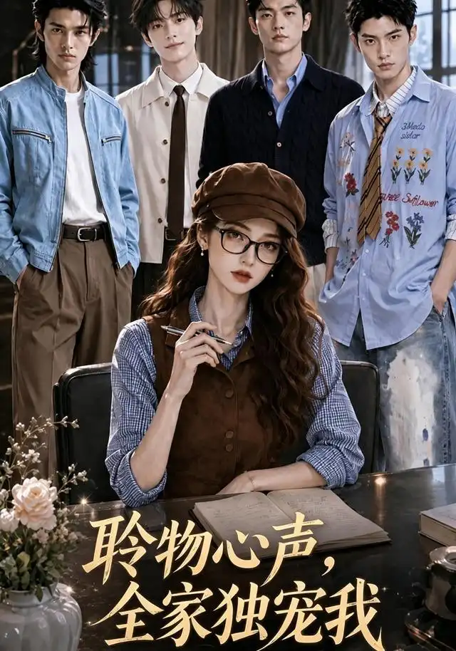 《聆物心声，全家独宠我（50集）（夸克网盘）》短剧封面
