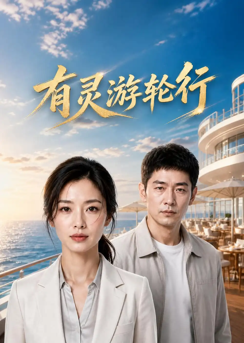 《有灵游轮行(44集)AI短剧(夸克网盘)》短剧封面