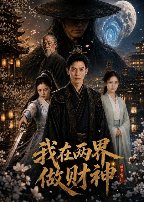 《我在两界做财神（80集）AI短剧（百度网盘）》短剧封面