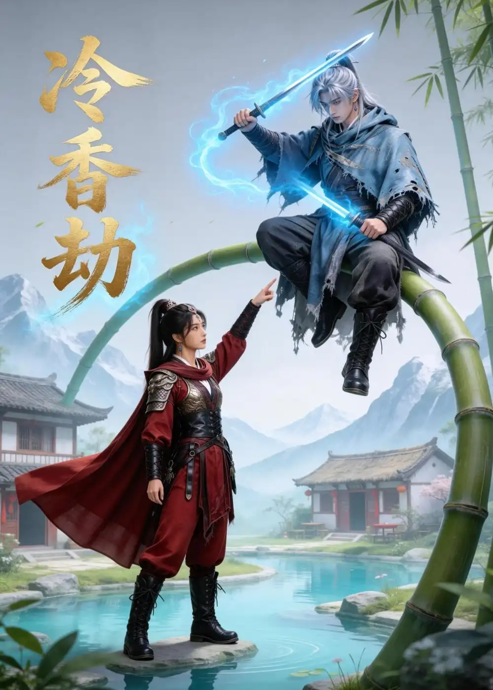 《冷香劫（44集）AI短剧 (2026)》短剧封面