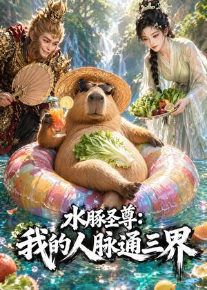 《水豚圣尊：我的人脉通三界（45集）（夸克网盘）》短剧封面