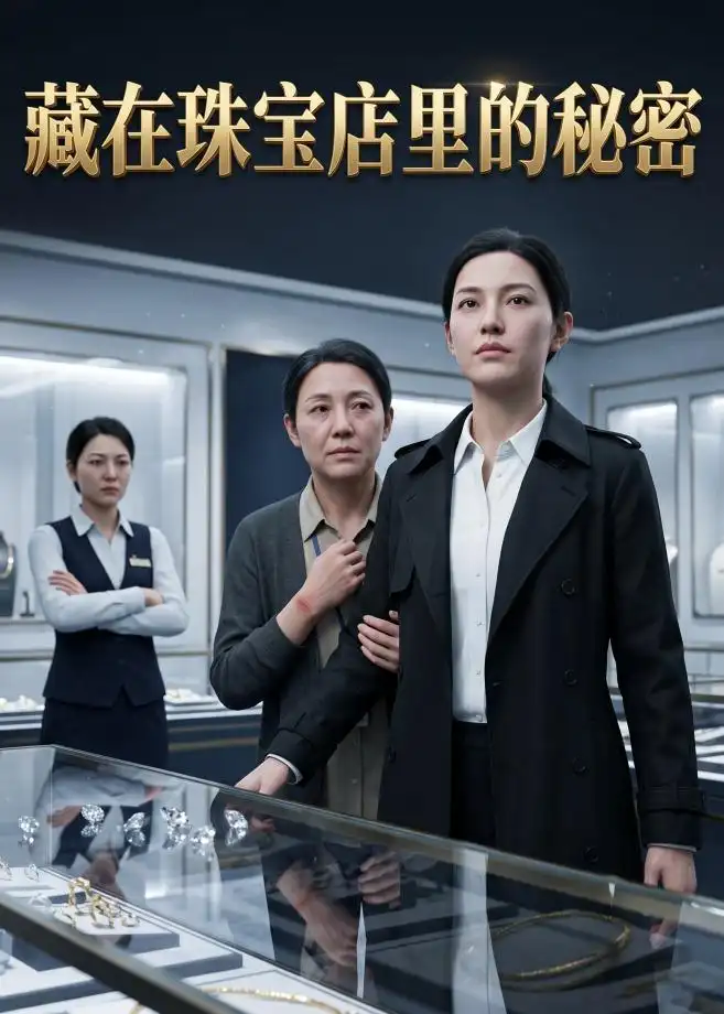 《藏在珠宝店里的秘密（61集）AI短剧 (2026)》短剧封面