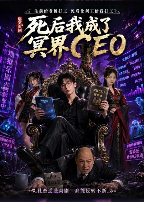《死后我成了冥界CEO（60集）（百度网盘）》短剧封面
