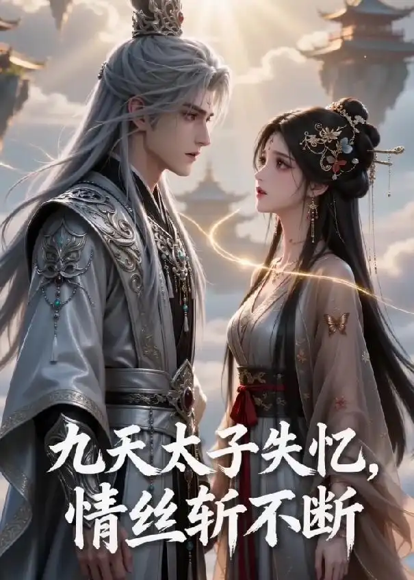 《九天太子失忆，情丝斩不断（43集）（夸克网盘）》短剧封面