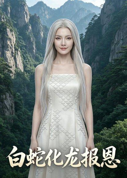 白蛇化龙报恩（40集）Ai短剧（百度网盘）封面图 - 奇幻短剧