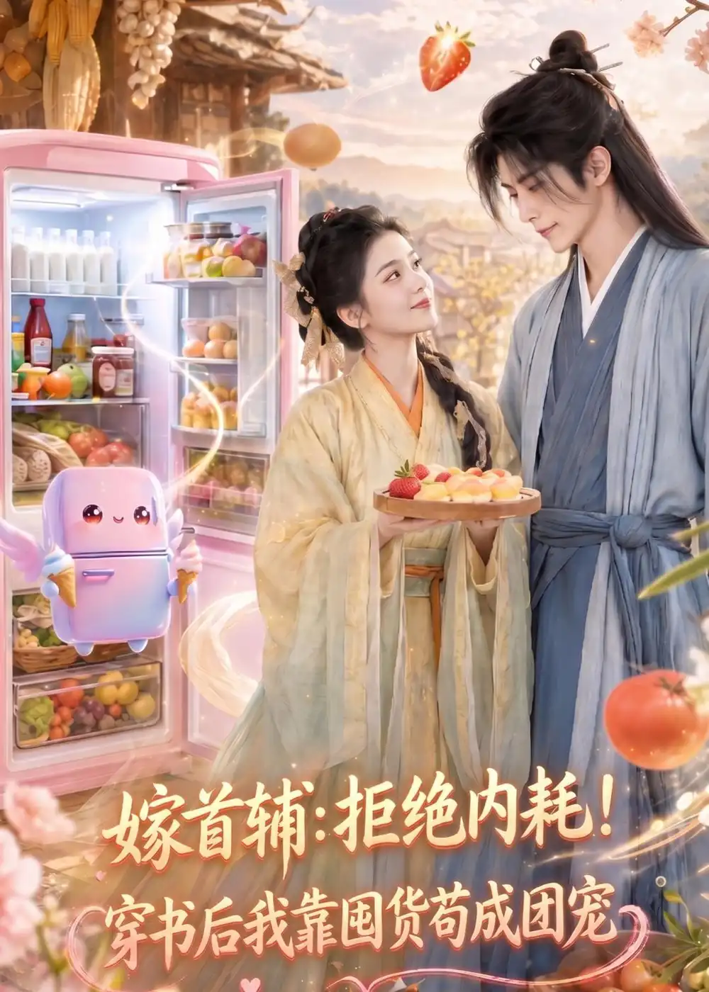 《嫁首辅:拒绝内耗!穿书后我靠国货苟成团宠(61集)(夸克网盘)》短剧封面