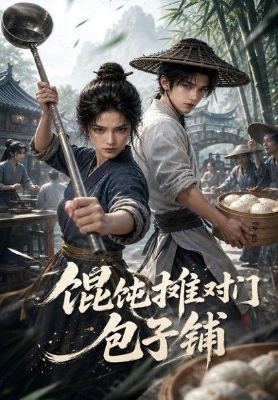 《馄饨摊对门包子铺（21集）（百度网盘）》短剧封面