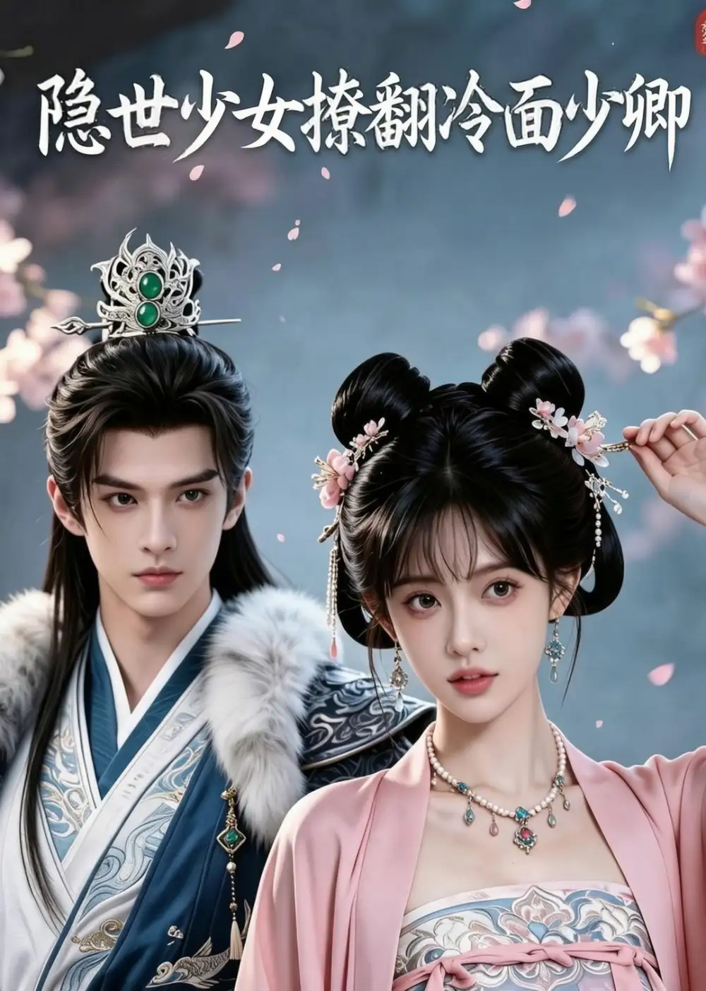 《隐世少女撩翻冷面少卿(31集)AI短剧 (2026)》短剧封面