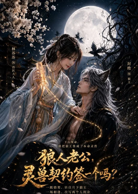 《狼人老公，灵兽契约签一个吗？（62集）（夸克网盘）》短剧封面